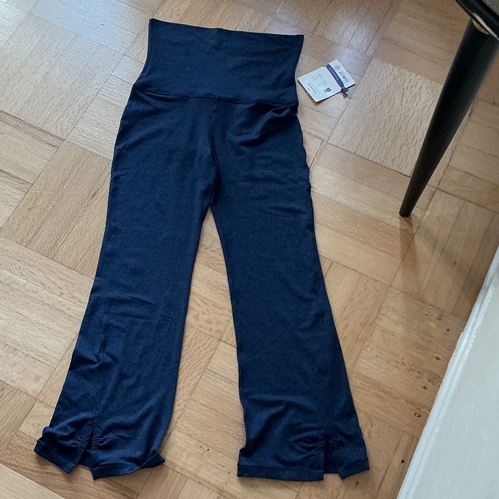Athleta Girl Heathered Charcoal Gray Active Leggings